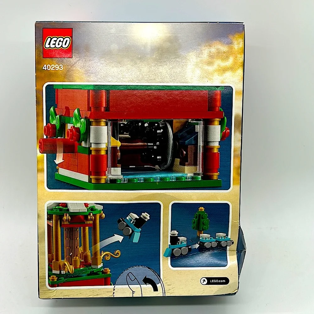 Lego 2018 Rare Limited Edition Train Carousel 251 Pieces Building Set Ages 7+ - Picture 2 of 3